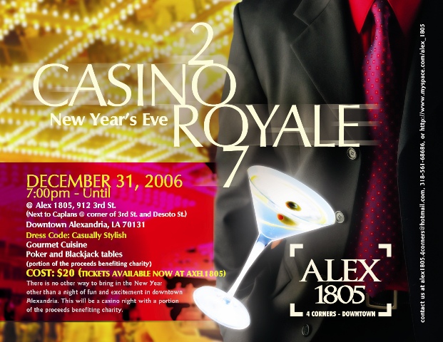 Alex 1805 Casino Night