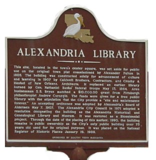 library-sign