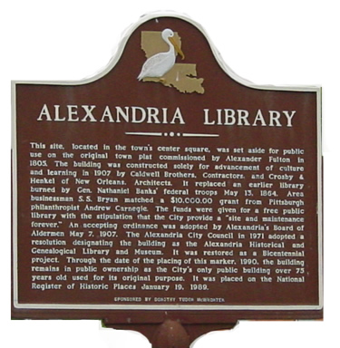 library-sign