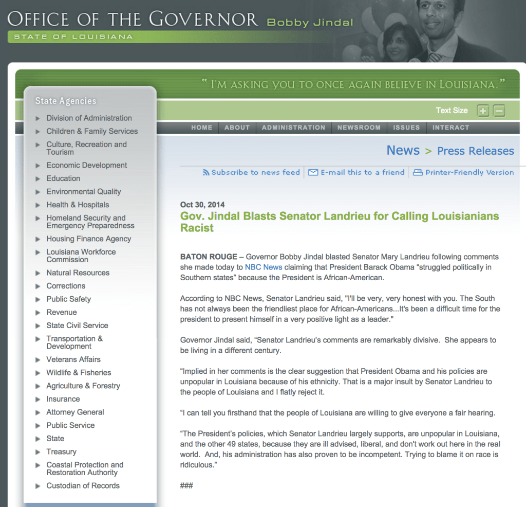 Racism: The Elephant in Louisiana’s Living&nbsp;Room